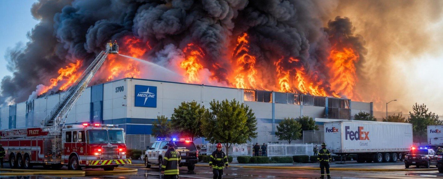Warehouse Fire Protection Reliability: Lessons from the Tracy, CA Facility Fire