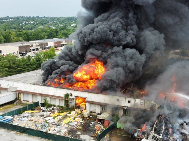 West Norriton Playground Equipment Warehouse Fire Highlights High-Plastic Commodity Storage Risk