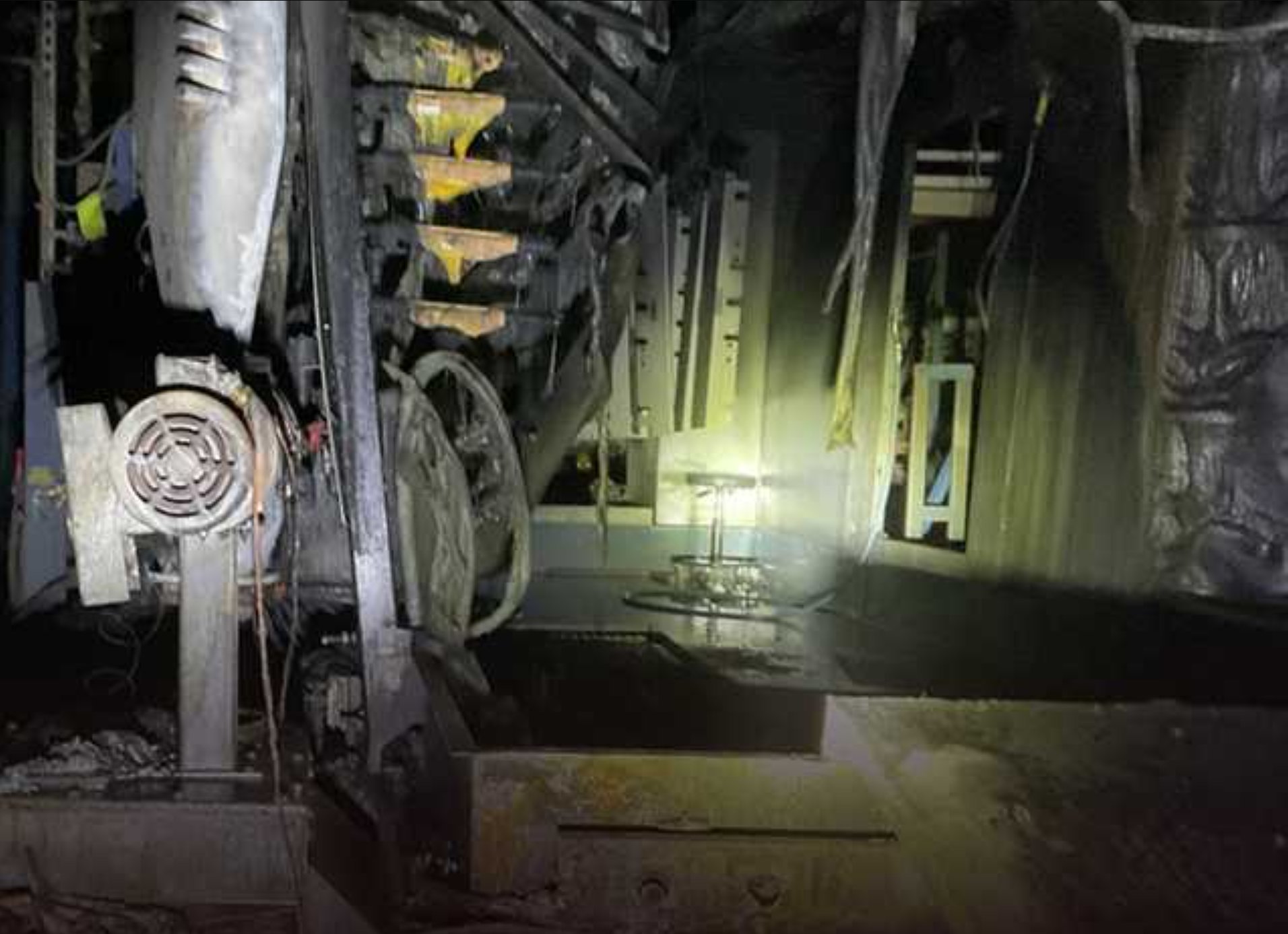 Machine Fire Highlights Static Electricity Risk and Sprinkler Performance