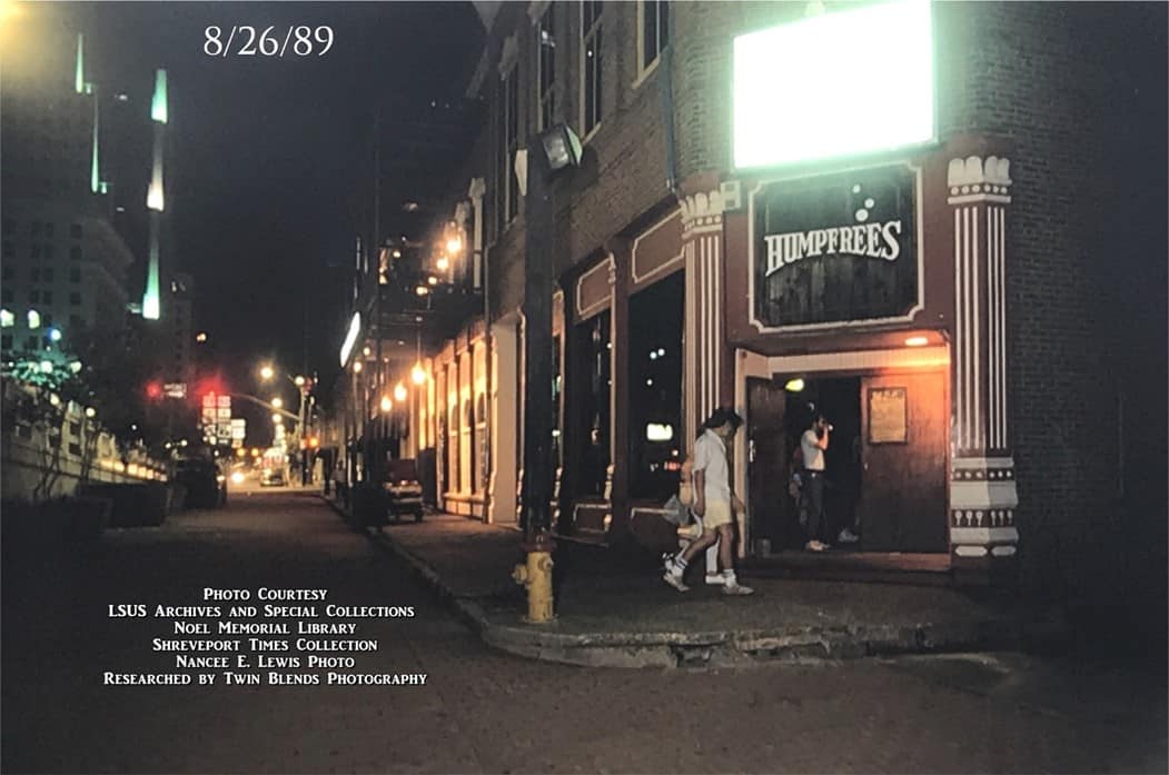 A picture of the vacant building's prior occupancy: Humpfrees.