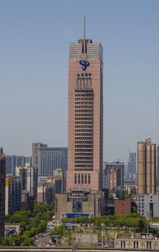 Scene of 42 story building prior to fire.